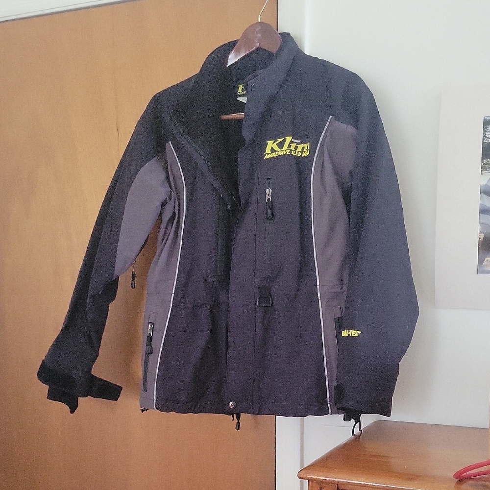 Klim Black and Gray Jacket